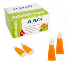 Auto Lanceta Autom�tica 28g C/ 100 Unidades G-tech